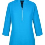 Women's Perfect Fit™ Three-Quarter Sleeve Crepe Tunic