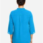 Women's Perfect Fit™ Three-Quarter Sleeve Crepe Tunic