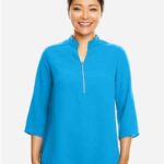 Women's Perfect Fit™ Three-Quarter Sleeve Crepe Tunic