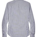 Women's Crown Collection® Banker Stripe Woven Dress Shirt