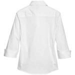 Women's Perfect Fit™ Three-Quarter Sleeve Stretch Poplin Dress Shirt