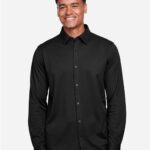 Men's CrownLux Performance® Plaited Dress Shirt