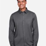 Men's CrownLux Performance® Plaited Dress Shirt