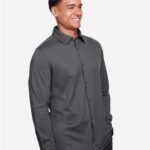 Men's CrownLux Performance® Plaited Dress Shirt