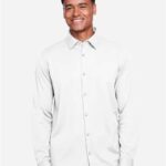 Men's CrownLux Performance® Plaited Dress Shirt