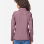 Women's Venture Heathered Stripe Full-Zip