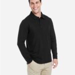 Men's Fusion ChromaSoft™ Long Sleeve Pique Polo