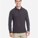 Men's Fusion ChromaSoft™ Long Sleeve Pique Polo