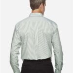 Men's Crown Collection® Banker Stripe Woven Dress Shirt
