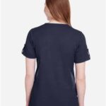 Women's CrownLux Performance® Plaited Rolled Sleeve Shirt