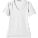 Women's CrownLux Performance® Plaited Rolled Sleeve Shirt
