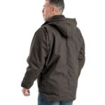 Men's Heartland Washed Duck Zip-Off Hooded Coat