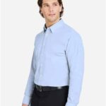 Men's CrownLux Performance® Microstripe Dress Shirt