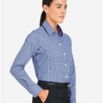 Women's CrownLux Performance® Gingham Dress Shirt