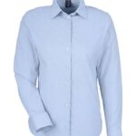 Women's CrownLux Performance® Microstripe Dress Shirt
