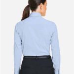 Women's CrownLux Performance® Microstripe Dress Shirt