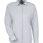 Women's CrownLux Performance® Microstripe Dress Shirt