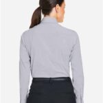 Women's CrownLux Performance® Microstripe Dress Shirt