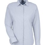 Women's CrownLux Performance® Microstripe Dress Shirt