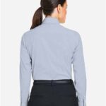 Women's CrownLux Performance® Microstripe Dress Shirt