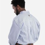 Men's Flame-Resistant Down Plaid Work Shirt