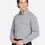 Men's CrownLux Performance® Gingham Dress Shirt