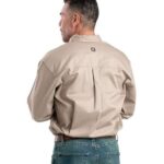 Men's Flame-Resistant Button-Down Work Shirt