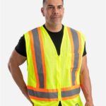 Men's Hi-Vis Class 2 Multi-Color Vest