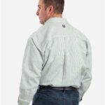 Men's Tall Flame-Resistant Down Plaid Work Shirt