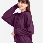 Women's Vintage Oversized Pullover Sweatshirt
