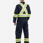 Men's Safety Striped Unlined Coverall