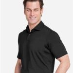 Men's USA Made Tournament Solid Tech Polo