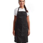 Recycled Pocket Bib Apron