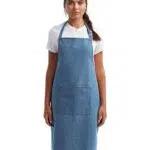 Recycled Pocket Bib Apron