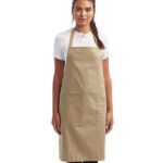 Recycled Pocket Bib Apron