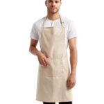 Recycled Pocket Bib Apron