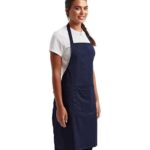 Recycled Pocket Bib Apron
