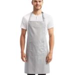 Recycled Pocket Bib Apron