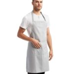 Recycled Pocket Bib Apron