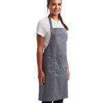 Recycled Pocket Bib Apron