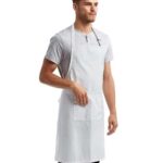Recycled Pocket Bib Apron