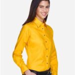 Women's Easy Blend™ Long Sleeve Twill Dress Shirt with Stain-Release