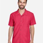 Men's Barbados Textured Camp Shirt