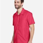 Men's Barbados Textured Camp Shirt