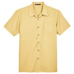 Men's Barbados Textured Camp Shirt