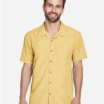 Men's Barbados Textured Camp Shirt