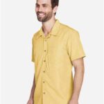 Men's Barbados Textured Camp Shirt