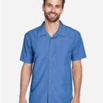 Men's Barbados Textured Camp Shirt