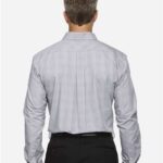 Men's Crown Collection® Glen Plaid Woven Dress Shirt