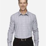 Men's Crown Collection® Glen Plaid Woven Dress Shirt